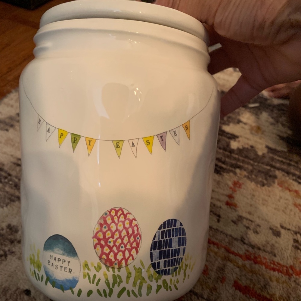 Happy Easter Canister